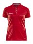Pro Control Button Jersey W Bright Red/White