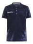 Pro Control Button Jersey Jr Navy/White