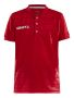 Pro Control Button Jersey Jr Bright Red/White