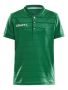Pro Control Button Jersey Jr Team Green/White