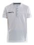 Pro Control Button Jersey Jr White/Black