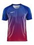 Pro Control Stripe Jersey M Club Cobolt/Bright Red