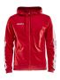 Pro Control Hood Jacket M Bright Red/White
