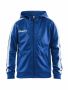Pro Control Hood Jacket Jr Royal/White