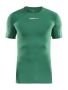 Pro Control Compression Tee Team Green