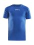 Pro Control Compression Tee Jr Royal