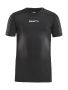 Pro Control Compression Tee Jr Black
