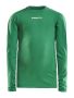 PRO Control Compression Long Sleeve Jr Team Green