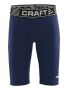 Pro Control Compression Short Tights Jr Navy