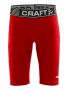 Pro Control Compression Short Tights Jr Bright Red