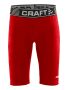 Pro Control Compression Short Tights Jr Bright Red