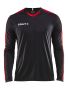 Progress Jersey Contrast LS M Black/Bright Red