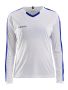 Progress Jersey Contrast LS W White/Club Cobolt