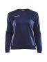 Progress R-Neck Sweater W Navy/White