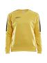 Progress R-Neck Sweater W Sweden Yellow/Black