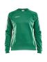 Progress R-Neck Sweater W Team Green/White