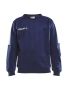 Progress R-Neck Sweater Jr Navy/White
