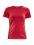 Rush SS Tee W Bright Red
