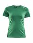 Rush SS Tee W Team Green