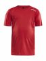Rush SS Tee Jr Bright Red