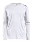 Rush LS Tee M White