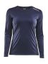 Rush LS Tee W Navy