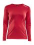 Rush LS Tee W Bright Red