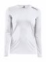 Rush LS Tee W White