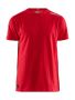 Community Mix SS Tee M Bright Red