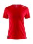 Community Mix SS Tee W Bright Red