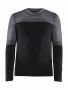 Warm Intensity CN LS M BLACK-BLACK MELANGE