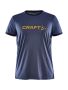 PRO Control Impact Ss Tee M Saphire/Navy