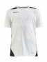 PRO Control Impact Ss Tee Jr White/Black