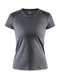 ADV Essence SS Slim Tee W Black-Melange
