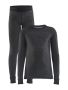  Wool Merino Set J Black Melange