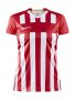 Progress 2.0 Stripe Jersey W Bright Red/White