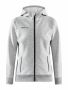 CORE Soul Full Zip Hood W Grey Melange
