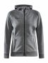 CORE Soul Full Zip Hood W Dk Grey Melange