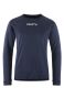 Rush 2.0 Ls Tee Jr Navy Blue