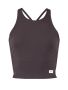 Collective Cropped Singlet W Dk Plum
