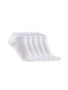 Active Shaftless Sock 5-Pack White