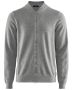 Brockton Cotton Full Zip Grey