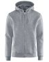 Alfie Zip Hood Grey