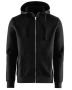 Alfie Zip Hood Black
