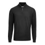 Ashland Halfzip 
Knitted Sweater Unisex black