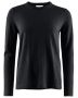 W's Wilton Merino Crew Neck Black