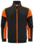 Prime
Sweater Full Zip Men Black/Orange