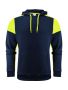 Prime 
Hoodie Unisex Navy/Neon Yellow