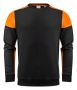 Prime Crewneck
Sweater Unisex Black/Orange