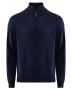 Wilton Merino Halfzip Navy BLC